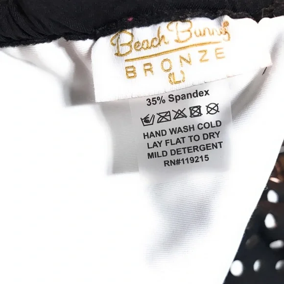 Beach Bunny Bronze Locals Only Triangle Top - Picture 6 of 6